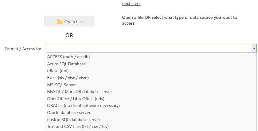 Data source IBM DB2