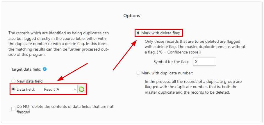 Flagging in the Source Table