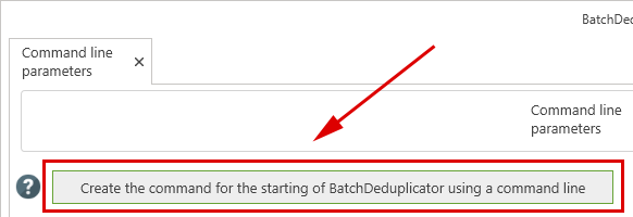 Generate command line parameters